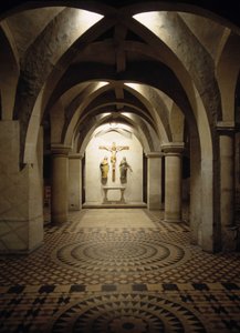 Internal view of the Cathedrale de Metz (Moselle)