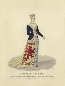 Isabella of Scotland, wife of Francis I, Duke of Brittany
