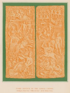 Ivory Diptych of the Lower Empire by French School