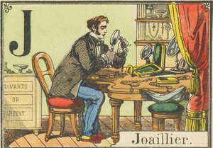 Jeweller by French School