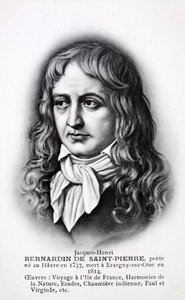 Jacques-Henri Bernardin de Saint-Pierre, French Author