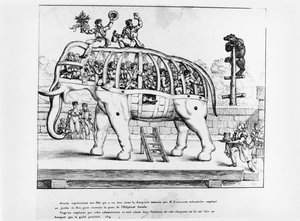 Jardin des Plantes in Paris, 1819