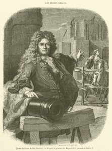 Jean-Balthasar Keller, Founder (engraving) by French School
