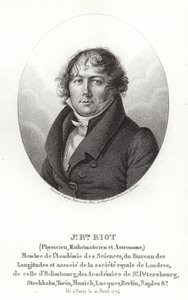 Jean-Baptiste Biot by French School