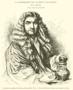 Jean Chabert, perfumer in Lyon, in the seventeenth century (engraving) by French School