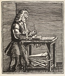 Jean Ruaux, illustration from Histoire de la Nation Francaise, Sciences, Volumes I & II by French School