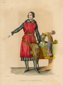 Jeanne de Montfort by French School