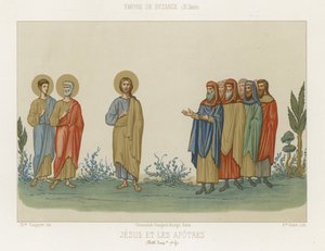 Jesus and the Apostles by French School