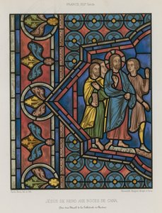Jesus going to the wedding at Cana by French School