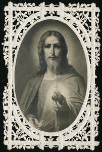 Jesus of the Sacred Heart by French School