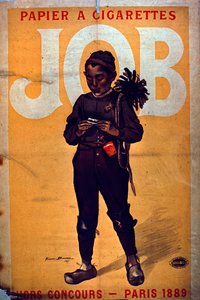 Job Cigarette Paper, 1895 by French School