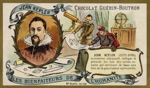Johannes Kepler, German astronomer