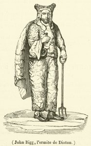 John Bigg, the Hermit of Dinton by French School