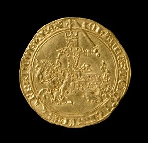 John II The Good (1319-64) King of France, Franc a Cheval, 1350-64 (obverse)