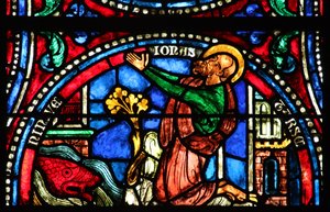Jonas Enters the City of Tarsus and Nineveh by French School