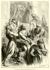 Josiah Removes the Treasures from the Temple of Baal by French School