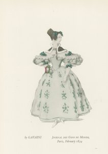 Journal des Gens du Monde, Paris, February 1834 by French School