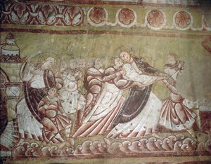 Judas Kissing Christ (detail)