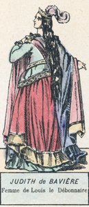 Judith of Bavaria, Wife of Louis the Pious by French School