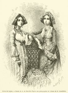 Jewish women of Ceylon by French School