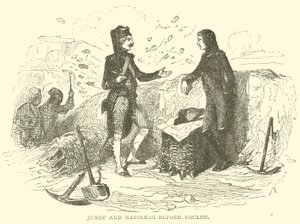 Junot and Napoleon before Toulon