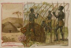 Kaffraria - Construction of a Hut