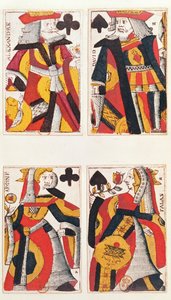 King and Queen playing cards