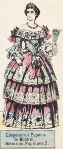 Empress Eugenie de Montijo, wife of Napoleon III