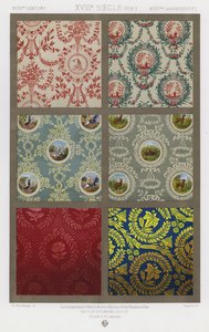 The Ornament of Fabrics: XVIIIth Century (End) by French School