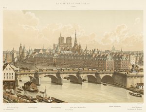 The Cité and Pont-Neuf, 1665