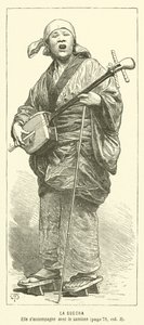 The Geisha (engraving) by French School