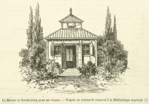 House Where Swedenborg Had His Visions by French School