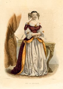 Marquise de Sevigne by French School
