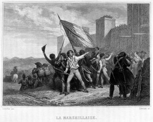 La Marseillaise (August 10) by French School