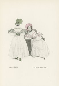 La Mode, Paris, 1831 by French School