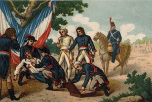 The Death of General Marceau (Francois-Severin Desgraviers Marceau) by French School