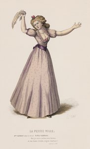 The Little Town, Act II, Scene XVII by French School