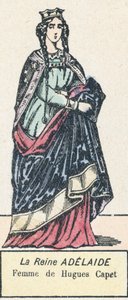 Queen Adelaide, Wife of Hugh Capet by French School