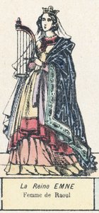 Queen Emne, Wife of Raoul by French School