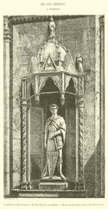 The Statue of Saint George at Or-San-Michele