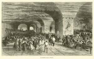 The Royal Brewery, in Munich (engraving) by French School