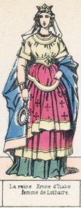 Queen Emma of Italy, Wife of Lothair by French School