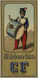 Label for Bass Drum thread by French School