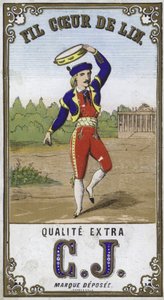 Label for Fil Coeur de Lin by French School