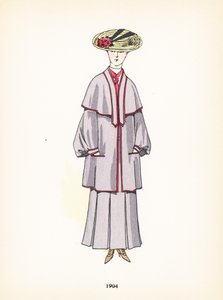 Ladies Fashion, 1904 by French School