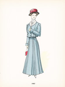 Ladies Fashion, 1907 by French School