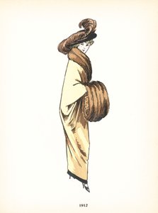Ladies fashion, 1912 by French School