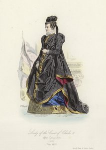 Lady of the court of Charles IX of France by French School