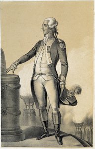 Lafayette - in “Galerie historique de la Revolution francaise” by Albert Maurin by French School