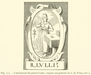 The Alchemist Raymond Lulle by French School